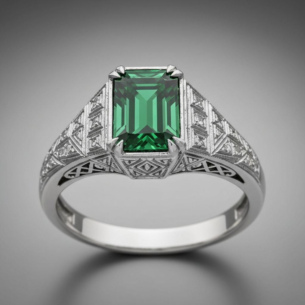 Art Deco (1920-1935) engagement ring style