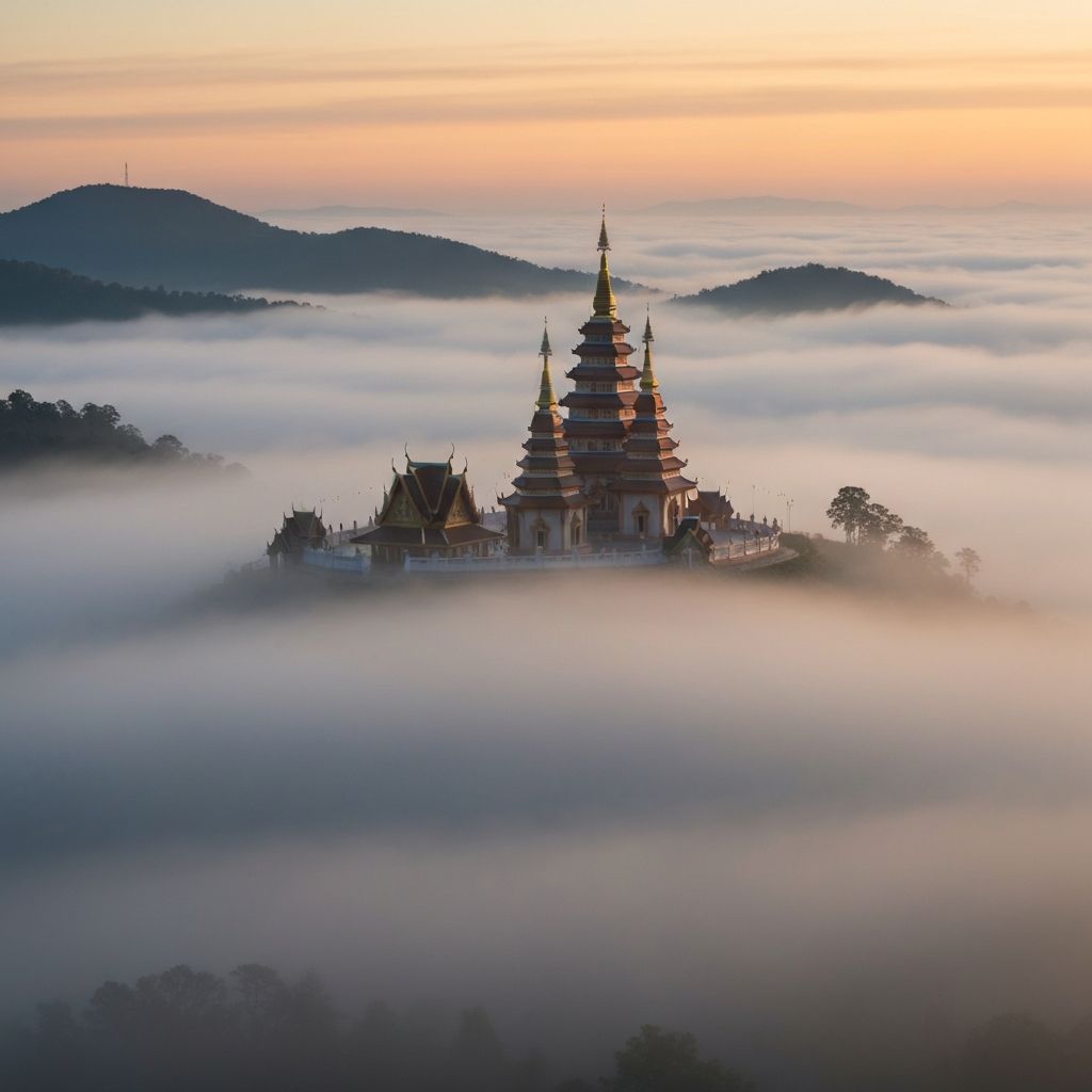 Doi Inthanon Summit - romantic proposal location in Thailand