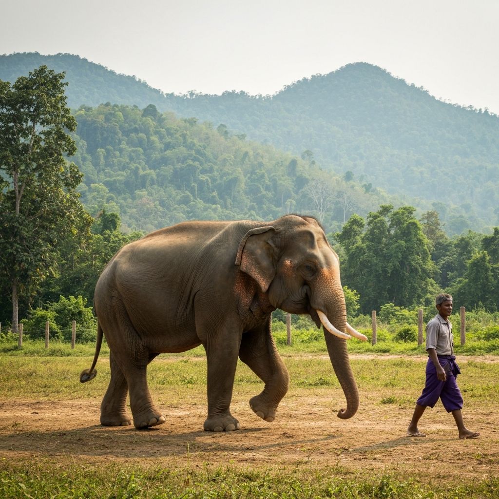 Elephant Nature Park - romantic proposal location in Thailand