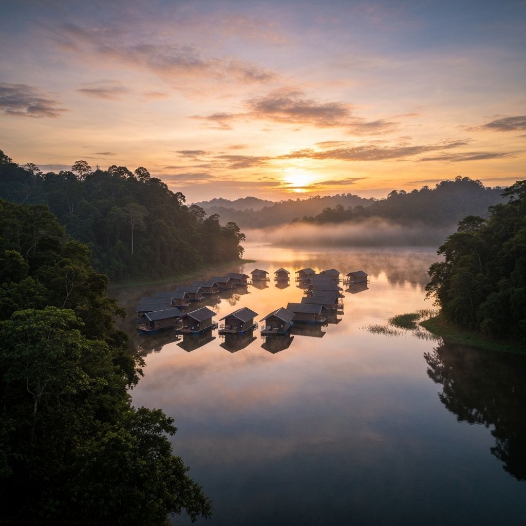 Khao Sok National Park - romantic proposal location in Thailand