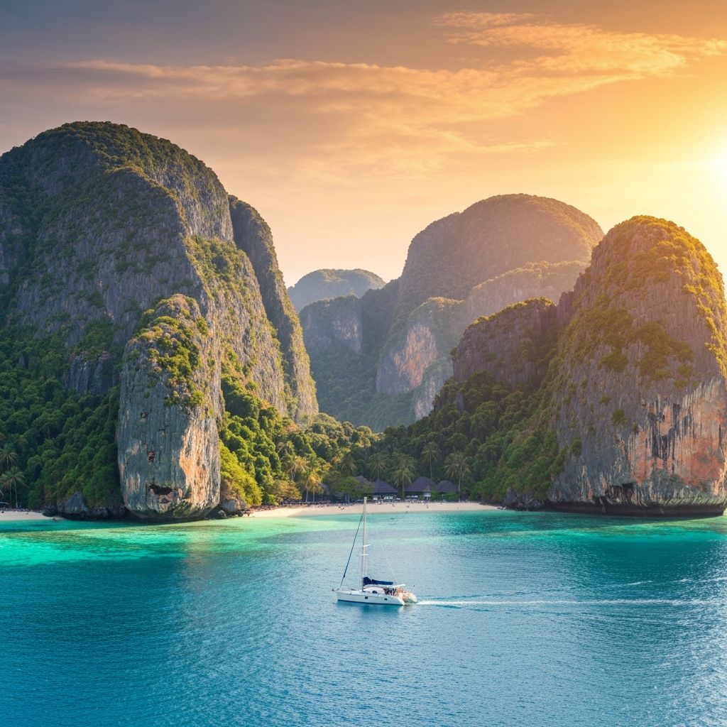 Phi Phi Islands - romantic proposal location in Thailand