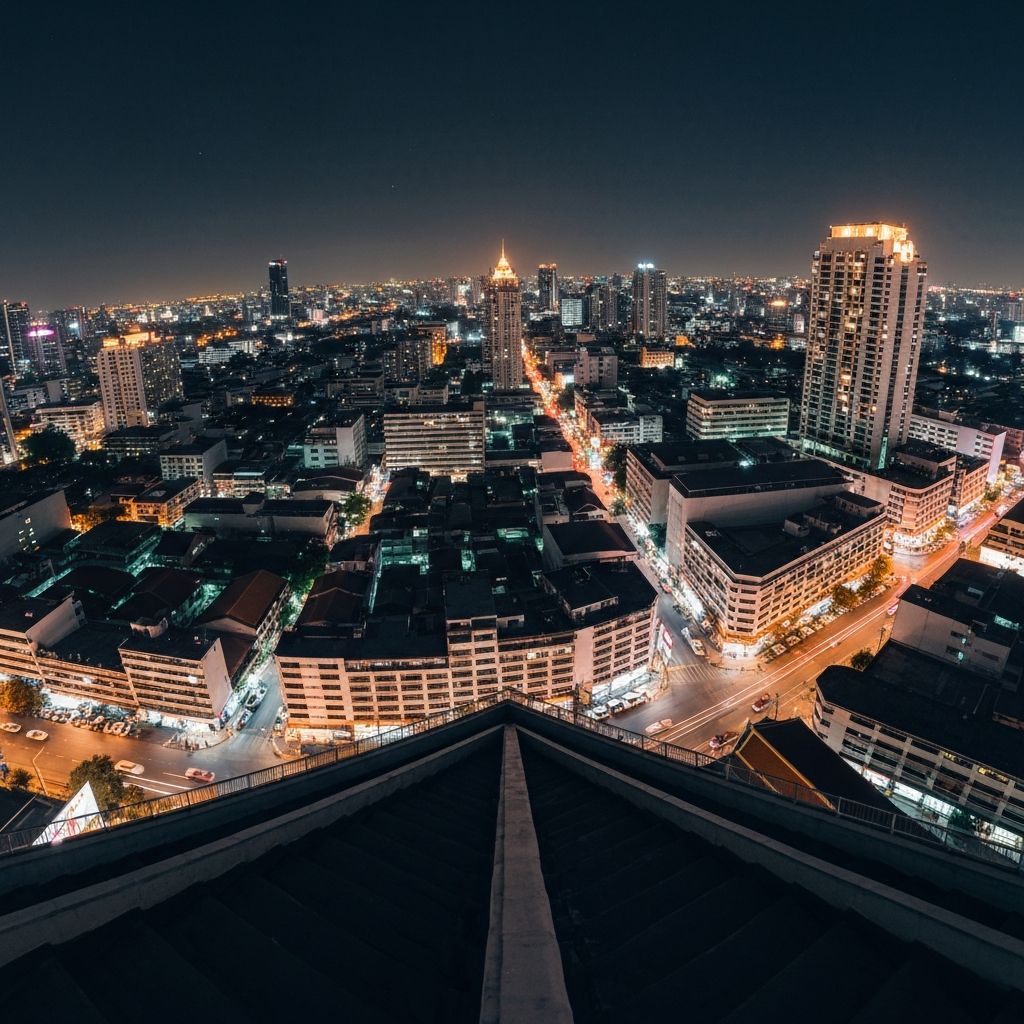 Vertigo Rooftop, Banyan Tree - romantic proposal location in Thailand