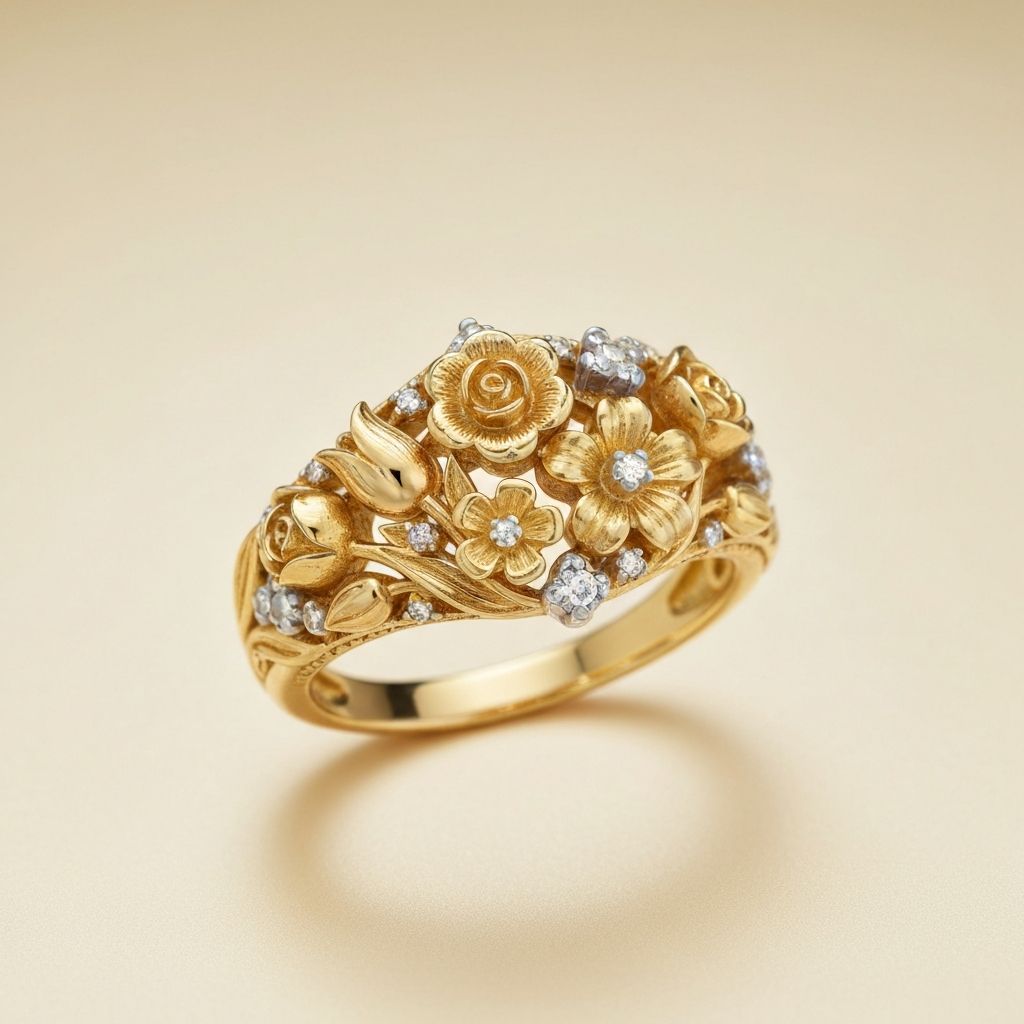 Victorian (1837-1901) engagement ring style